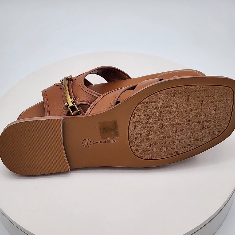 NEW - Giani Bernini FreyaAP Tobacco Bronze Slide Sandals Women's Size 10 M - Picture 8 of 9